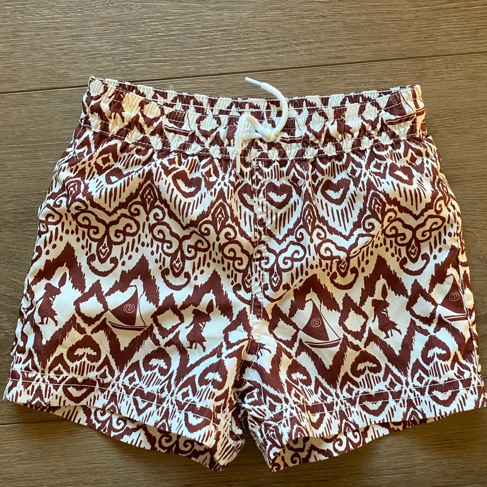 Janie and Jack Disney Moana Swim Trunks 2T